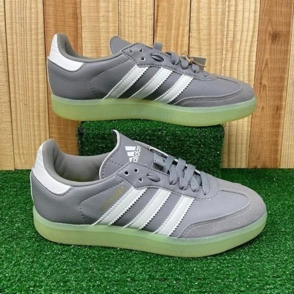 Adidas GY5531 The Velosamba Vegan Grey Pulse Lime 2021 Cycling Women's SZ 4.5